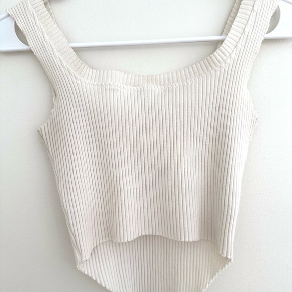 Mimosa Top - M - Off White Ruffle Pattern - Picture 4 of 7